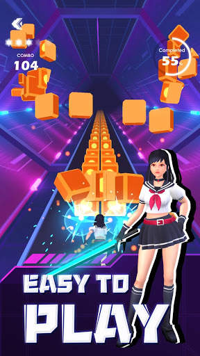 Beat Sword - Rhythm Game screenshot 1