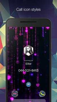 Color Call Phone Flash - Call Screen Theme 6 تصوير الشاشة