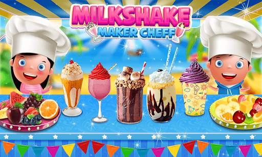 Milkshake Maker Chef- Frozen Smoothie Cooking screenshot 1