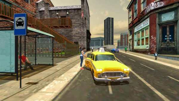 City Taxi Driver 2018: Car Driving Simulator Game screenshot 3