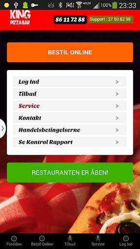 King Pizza Bar screenshot 2