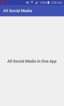 All Social Media screenshot 1