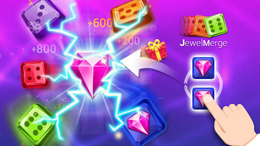 Jewel Games: Dice Merge Number screenshot 7