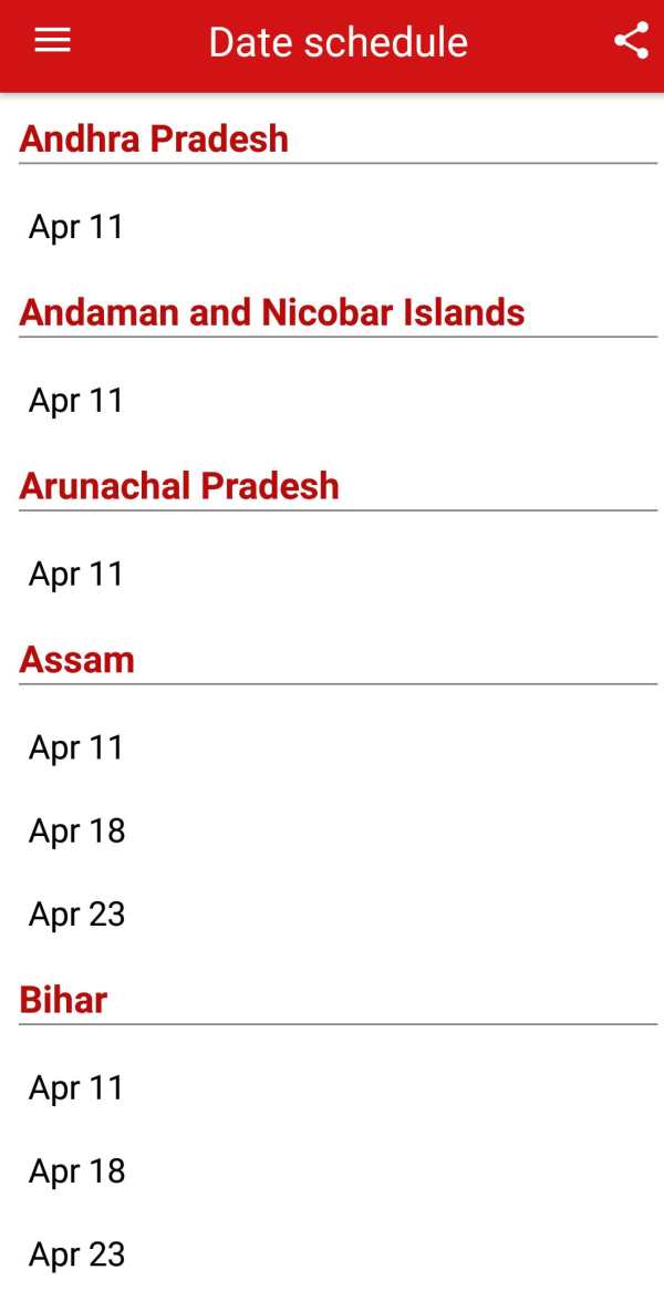 Indian Election 2019: News, Video, Schedule, Poll screenshot 5