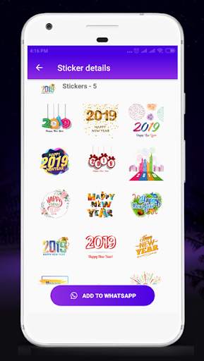Christmas - Stickers for WhatsApp WAStickerApps screenshot 5