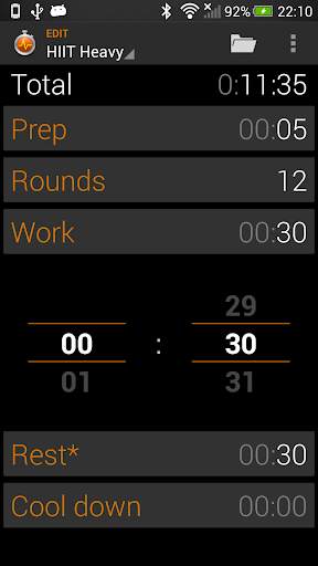 Impetus Interval Timer screenshot 3