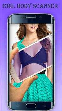 Girl Cloth Body Scanner Naked Sexy Girl Prank App! screenshot 2