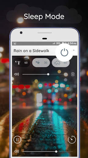 Rain Sounds with Relaxing Sleep Music screenshot 7