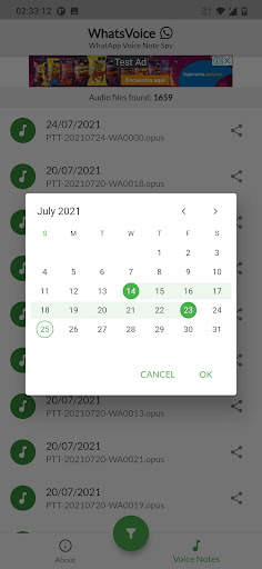 WhatsVoice – WhatsApp Voice Note Spy screenshot 3
