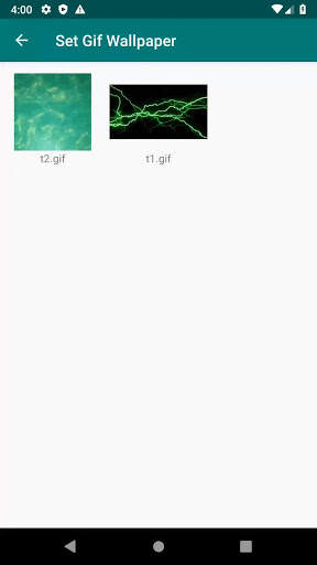 Set Gif Wallpaper screenshot 2