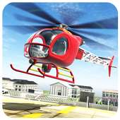 Helicopter Simulator : Pilot Flight Rescue Game 3D icon