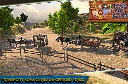 Impossible Tracks 3d Simulator : Animal Transport screenshot 2