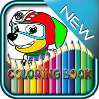 Coloring Super Dog 2020