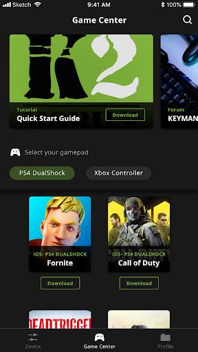 K2 Mobile Game Dock App screenshot 1