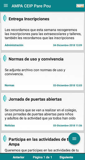AMPA CEIP Pare Pou screenshot 1