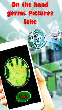 Microbes On Hand Photo Joke screenshot 1
