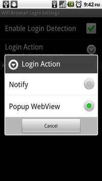 Wifi Browser Login screenshot 2