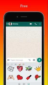 Pegatinas de Amor para WhatsApp: WAStickerApps screenshot 3