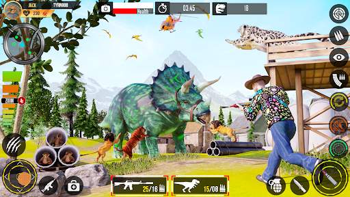 Real Dino Hunting Gun Games screenshot 4