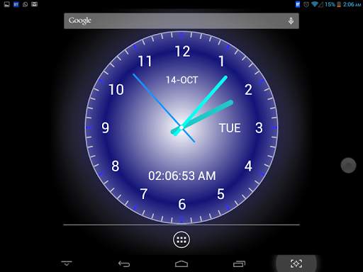Adi AnalogClock Live Wallpaper screenshot 9