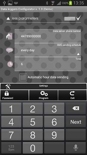 Data loggers configurator screenshot 6