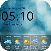 Clock Weather Widget أيقونة