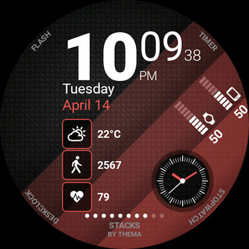 Stacks Watch Face screenshot 9