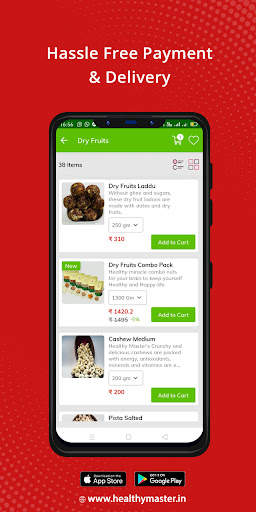 Healthy Master - Dry Fruits Online - Snacks screenshot 3