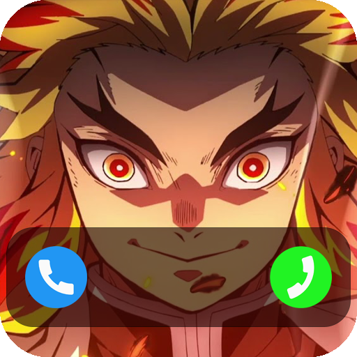 Demon Slayer fake call icon