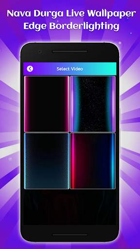 Nava Durga Live Wallpaper-Edge Borderlighting screenshot 6