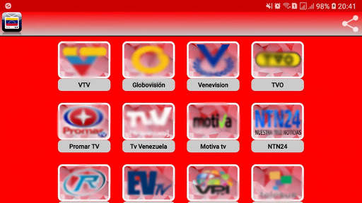 Canales Tv Venezuela screenshot 1