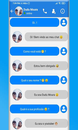 Jogo da Dudu Moura Chamada Falsa screenshot 3