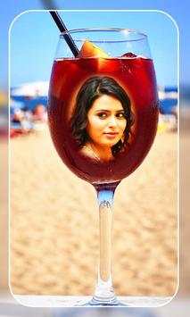 Wine Glass Photo Frames screenshot 4