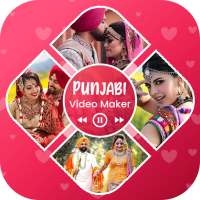 Punjabi video maker -  Punjabi Lyrical Video Maker logo