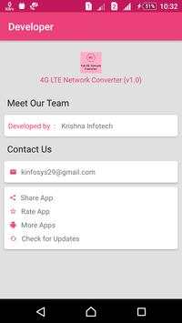 4G VoLTE Network Converter screenshot 3