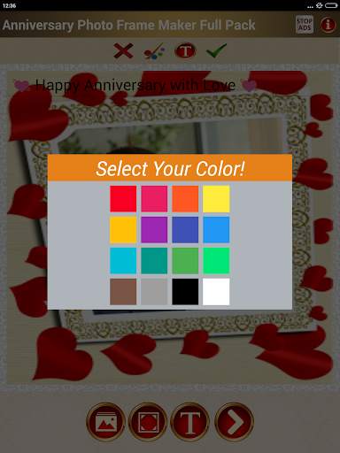 Make Wedding Anniversary Photo Frames Couple Wish screenshot 14
