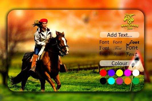 Horse Photo Editor screenshot 4