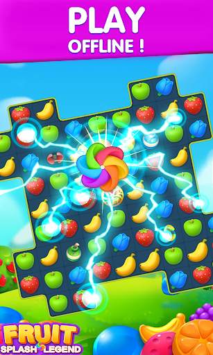 Fruit Splash Legend - Free Classic Match3 Game screenshot 4