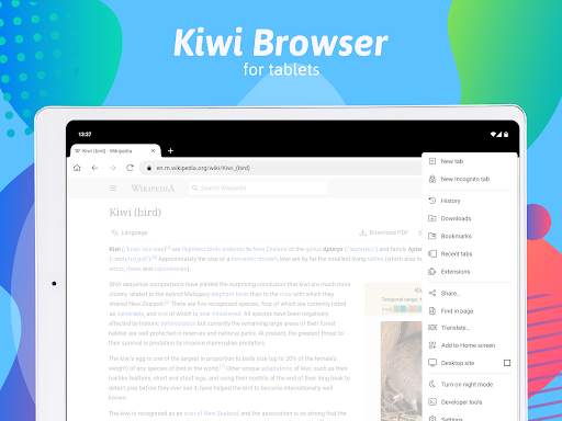 Kiwi Browser - Navigateur screenshot 8