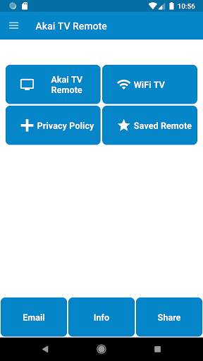 Akai TV Remote Control screenshot 1