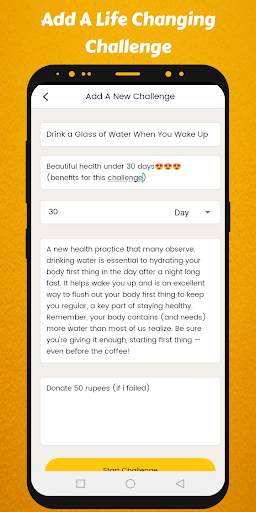 Challenge Yourself - Daily Habit And Goal Tracker 2 تصوير الشاشة