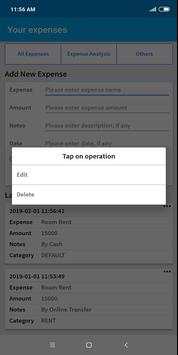 Daily Expenses screenshot 3