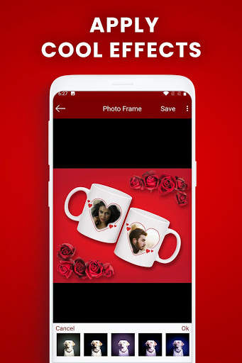 Couple Cup Photo Frame screenshot 2