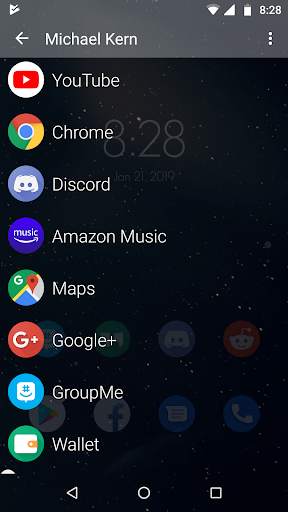 Lucid Launcher screenshot 2