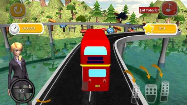 Simulator Balapan Bus screenshot 3