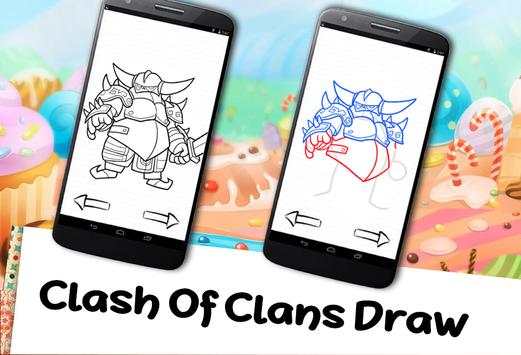 How To Draw Clash Of Clans screenshot 2