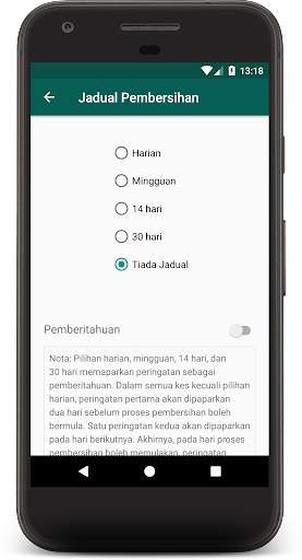 Timely Cleaner untuk WhatsApp screenshot 4