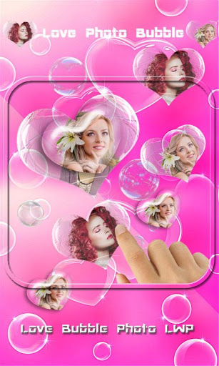 Love Bubble Photo HD Live wallpaper screenshot 14