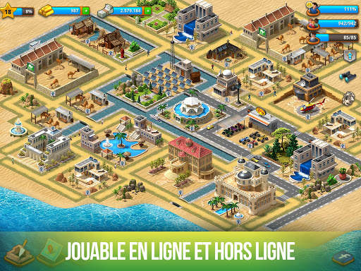 Sim ville sur île paradisiaque screenshot 15