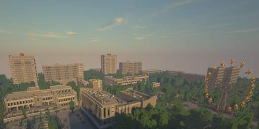 Pripyat Map for Minecraft screenshot 3